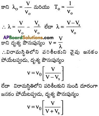 AP Inter 2nd Year Physics Important Questions Chapter 1 తరంగాలు 26