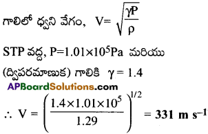 AP Inter 2nd Year Physics Important Questions Chapter 1 తరంగాలు 43