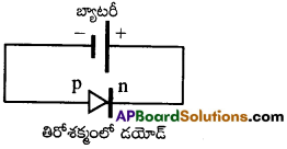 AP Inter 2nd Year Physics Important Questions Chapter 15 అర్ధవాహక ఎలక్ట్రానిక్స్, పదార్థాలు, పరికారాలు, సరళవలయాలు 4
