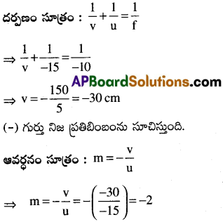 AP Inter 2nd Year Physics Important Questions Chapter 2 కిరణ దృశాశాస్త్రం, దృగ్ సాధనాలు 20