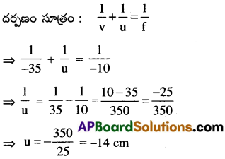 AP Inter 2nd Year Physics Important Questions Chapter 2 కిరణ దృశాశాస్త్రం, దృగ్ సాధనాలు 5