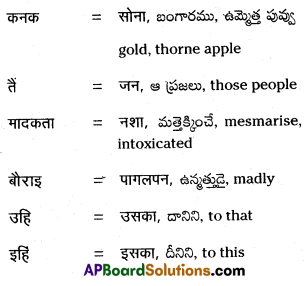 TS 10th Class Hindi Guide 10th Lesson नीति दोहे 3