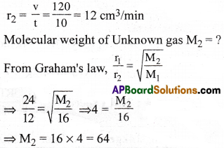 AP Inter 1st Year Chemistry Important Questions Chapter 4 States of Matter Gases and Liquids 66