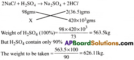 AP Inter 1st Year Chemistry Important Questions Chapter 5 Stoichiometry 15