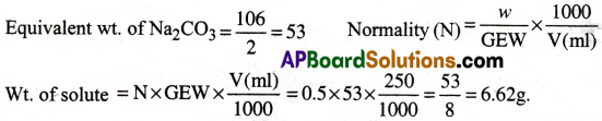 AP Inter 1st Year Chemistry Important Questions Chapter 5 Stoichiometry 90