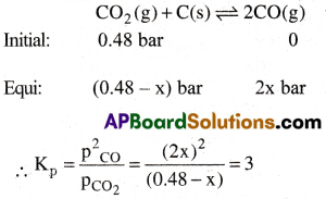 AP Inter 1st Year Chemistry Important Questions Chapter 7 Chemical Equilibrium and Acids-Bases 100