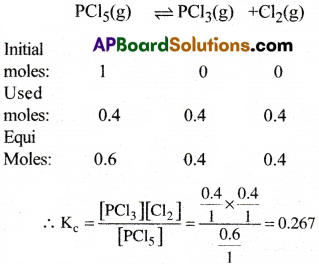 AP Inter 1st Year Chemistry Important Questions Chapter 7 Chemical Equilibrium and Acids-Bases 42