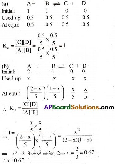 AP Inter 1st Year Chemistry Important Questions Chapter 7 Chemical Equilibrium and Acids-Bases 51