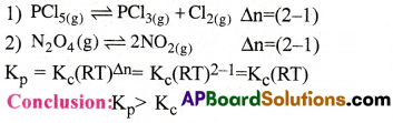 AP Inter 1st Year Chemistry Important Questions Chapter 7 Chemical Equilibrium and Acids-Bases 7