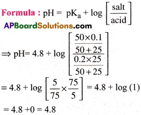 AP Inter 1st Year Chemistry Important Questions Chapter 7 Chemical Equilibrium and Acids-Bases 88