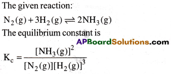 AP Inter 1st Year Chemistry Important Questions Chapter 7 Chemical Equilibrium and Acids-Bases 95