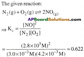 AP Inter 1st Year Chemistry Important Questions Chapter 7 Chemical Equilibrium and Acids-Bases 97
