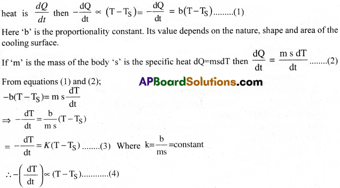 AP Inter 1st Year Physics Important Questions Chapter 12 Thermal Properties of Matter 15