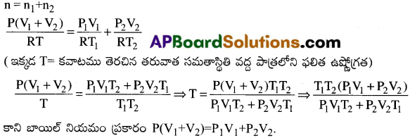 AP Inter 1st Year Physics Important Questions Chapter 14 అణుచలన సిద్ధాంతం 8