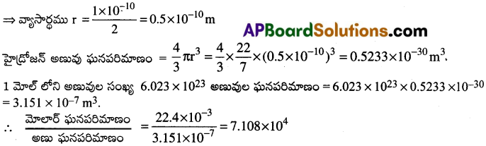 AP Inter 1st Year Physics Important Questions Chapter 2 ప్రమాణాలు, కొలత 23