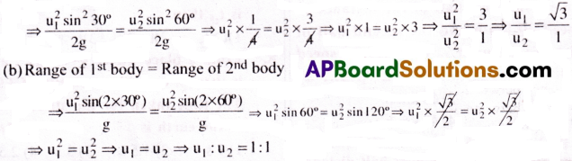 AP Inter 1st Year Physics Important Questions Chapter 3 Motion in a Straight Line 20