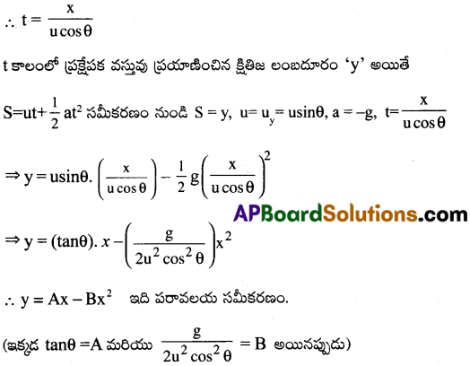 AP Inter 1st Year Physics Important Questions Chapter 4 సమతలంలో చలనం 14