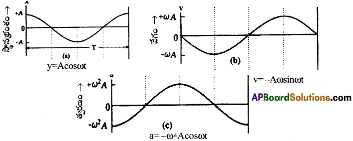 AP Inter 1st Year Physics Important Questions Chapter 8 డోలనాలు 3