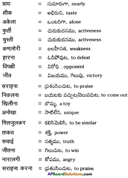 TS 9th Class Hindi Guide 5th Lesson फुटबॉल 5