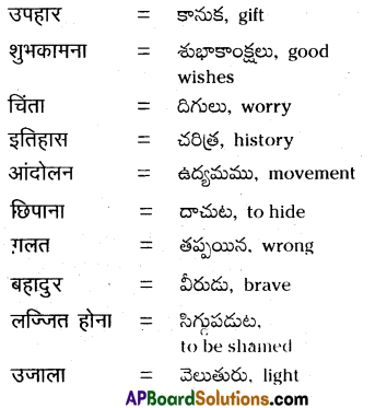 TS 9th Class Hindi Guide 6th Lesson बेटी के नाम पत्र 1