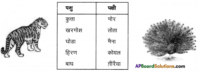 TS 6th Class Hindi Guide 6th Lesson चिड़ियाघर 22