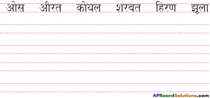 TS 6th Class Hindi Guide 6th Lesson चिड़ियाघर 7
