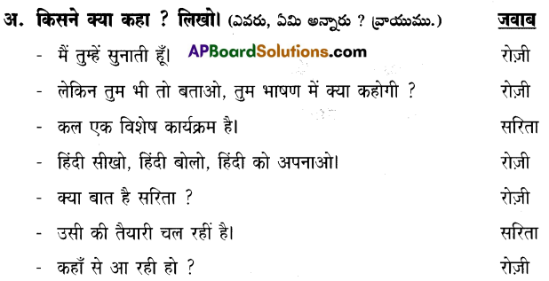 TS 7th Class Hindi Guide 3rd Lesson हिंदी दिवस 2