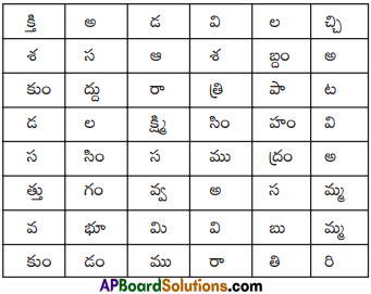 TS 6th Class Telugu 12th Lesson Questions and Answers Telangana కాపాడుకుందాం 5