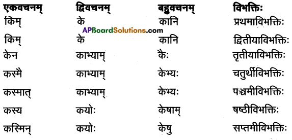 AP Inter 1st Year Sanskrit Model Paper Set 10 with Solutions 4