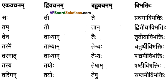AP Inter 1st Year Sanskrit Model Paper Set 5 with Solutions 4